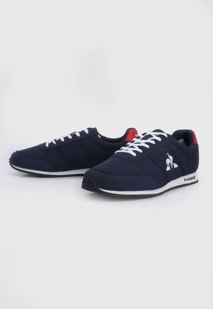 zapatillas de coq-sportif racerone azul marino rojo blanco