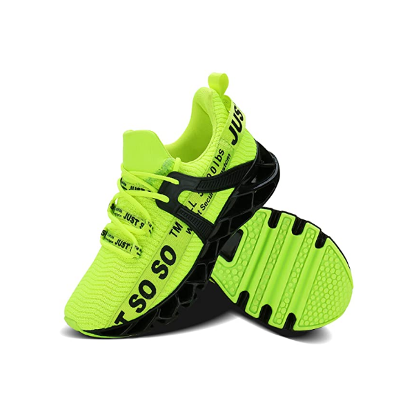 Zapatillas de running para hombre antideslizantes para tenis atlético tipo cuchilla para caminar