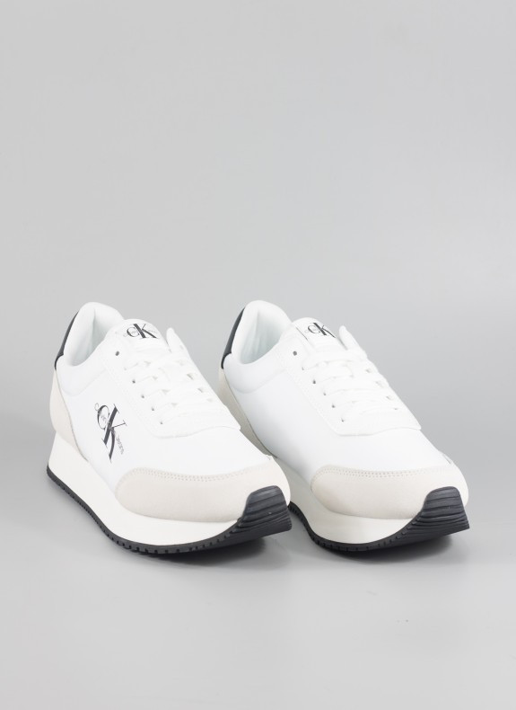 Zapatilla Retro Runner Blanco Calvin Klein