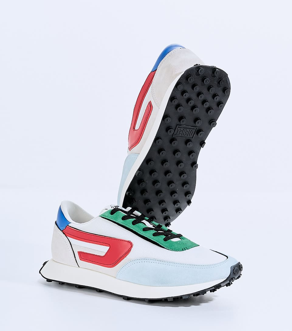 tenis diesel s-racer lc-banco neon