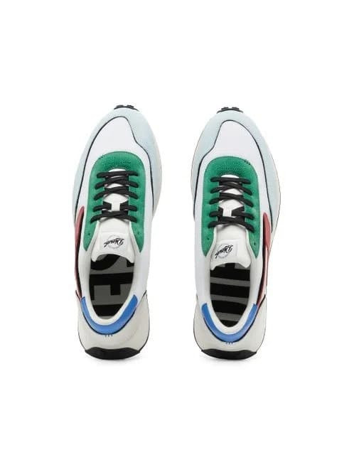 tenis diesel s-racer lc-banco neon