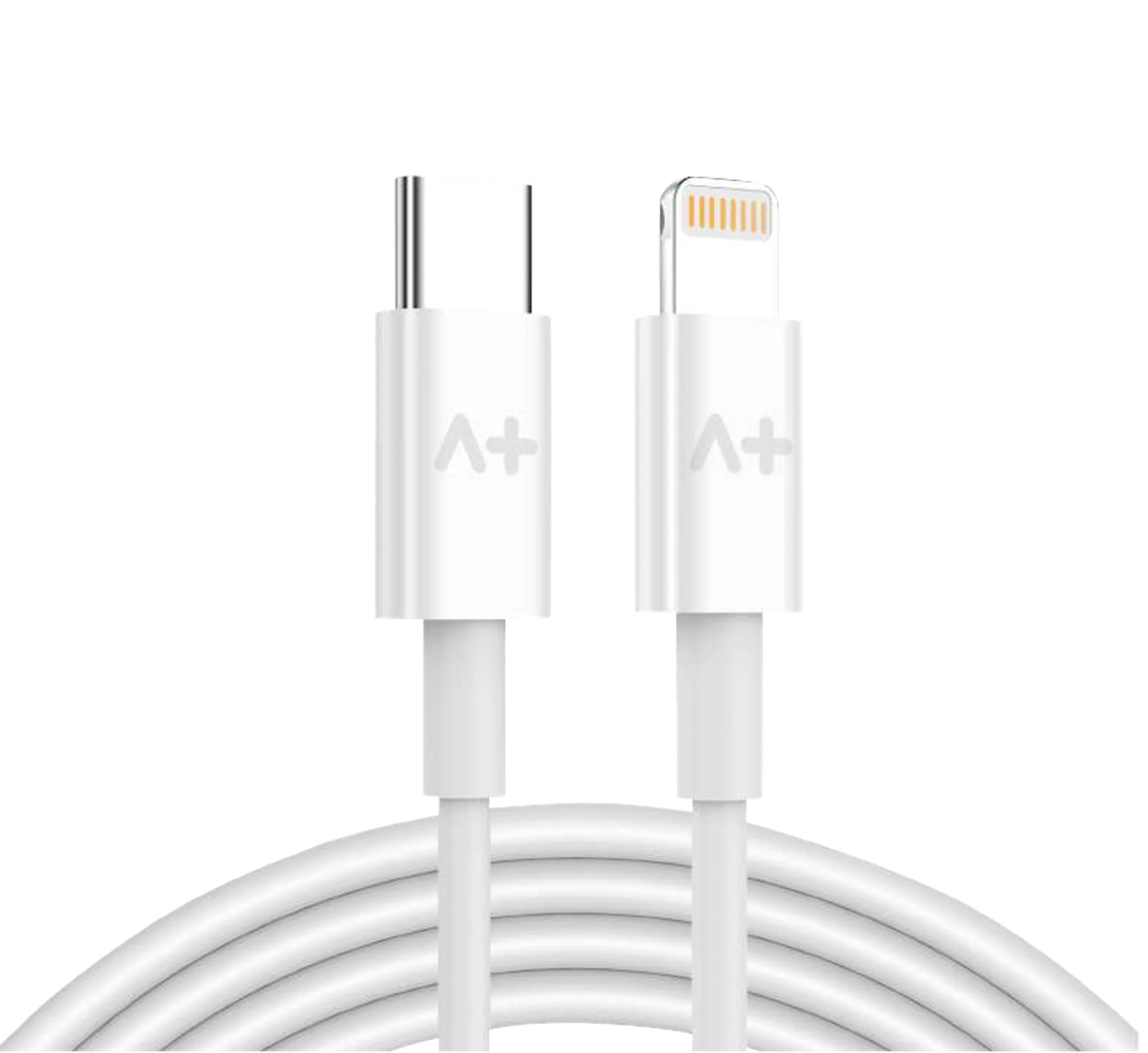 Cable Tipo A a Lightning Nylon Trenzado 2M Carga Rápida 20W
