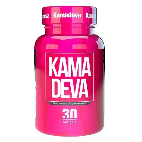 Kamadeva x 30 softgels con soya, fenogreco y maca.