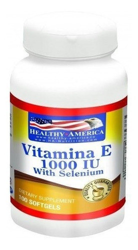 Vitamina E 1000 Iu Con Selenio