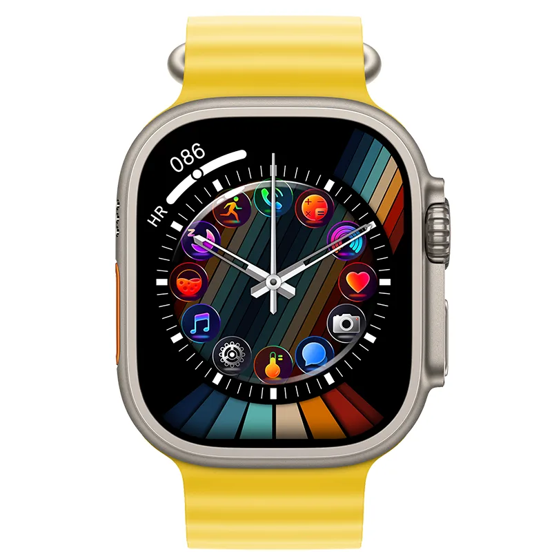 Mobulaa H10 Ultra Plus - Smartwatch AMOLED 300mAh 7 Pulsos IP67