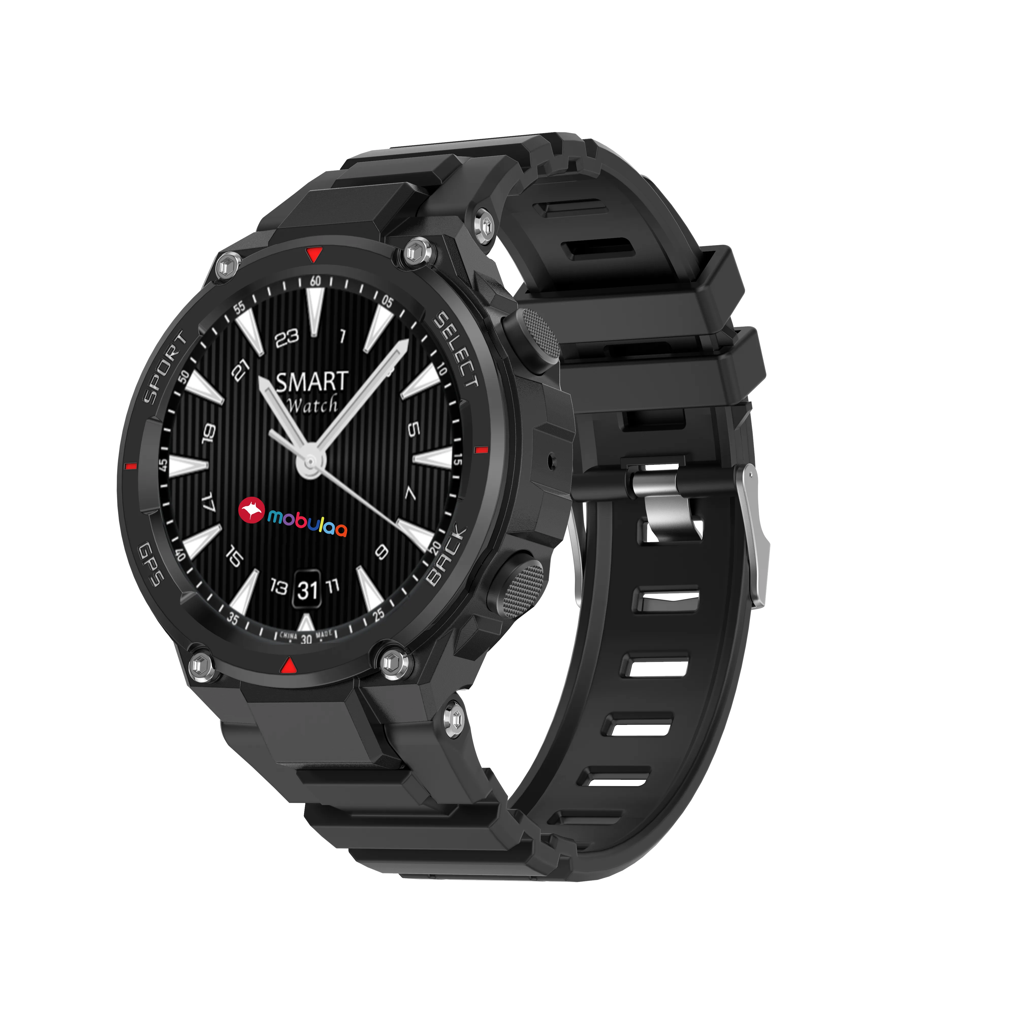 Mobulaa Tank 7 - Smartwatch Full HD Asistente de Voz IP67