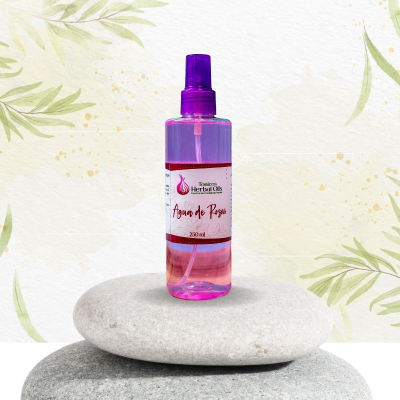Agua de Rosas-Tónicos Herbales: Refresca, Hidrata y Tonifica tu Piel