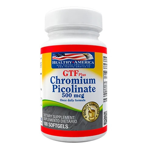 Chromium GTF 500 mcg x 100 softgels